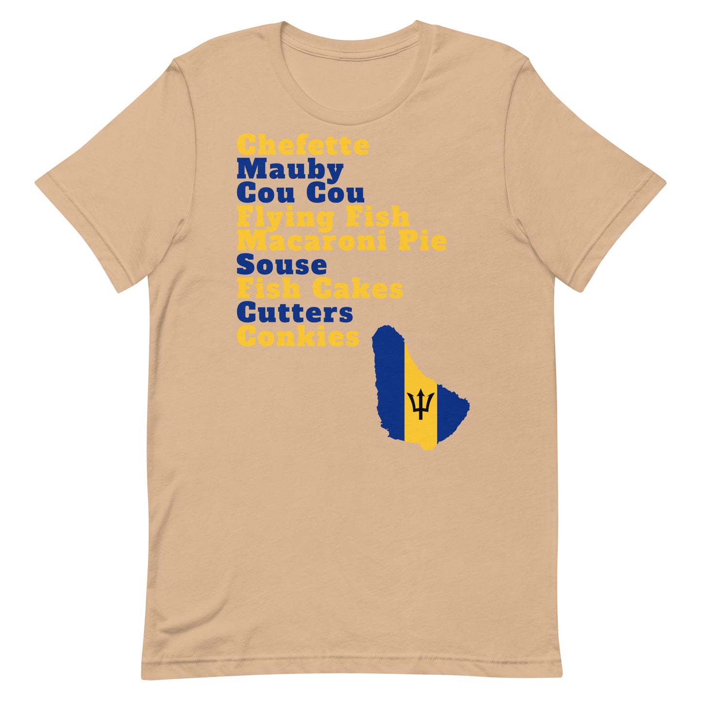 Bajan Foods Unisex t-shirt