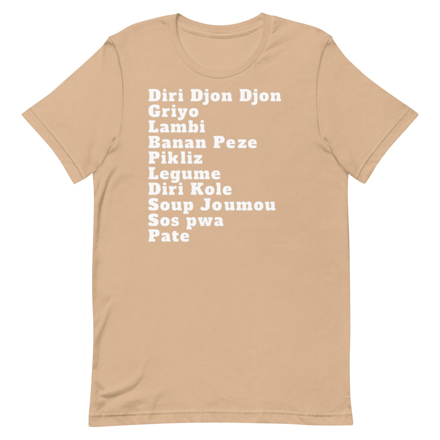 Haitian Foods Unisex T-shirt