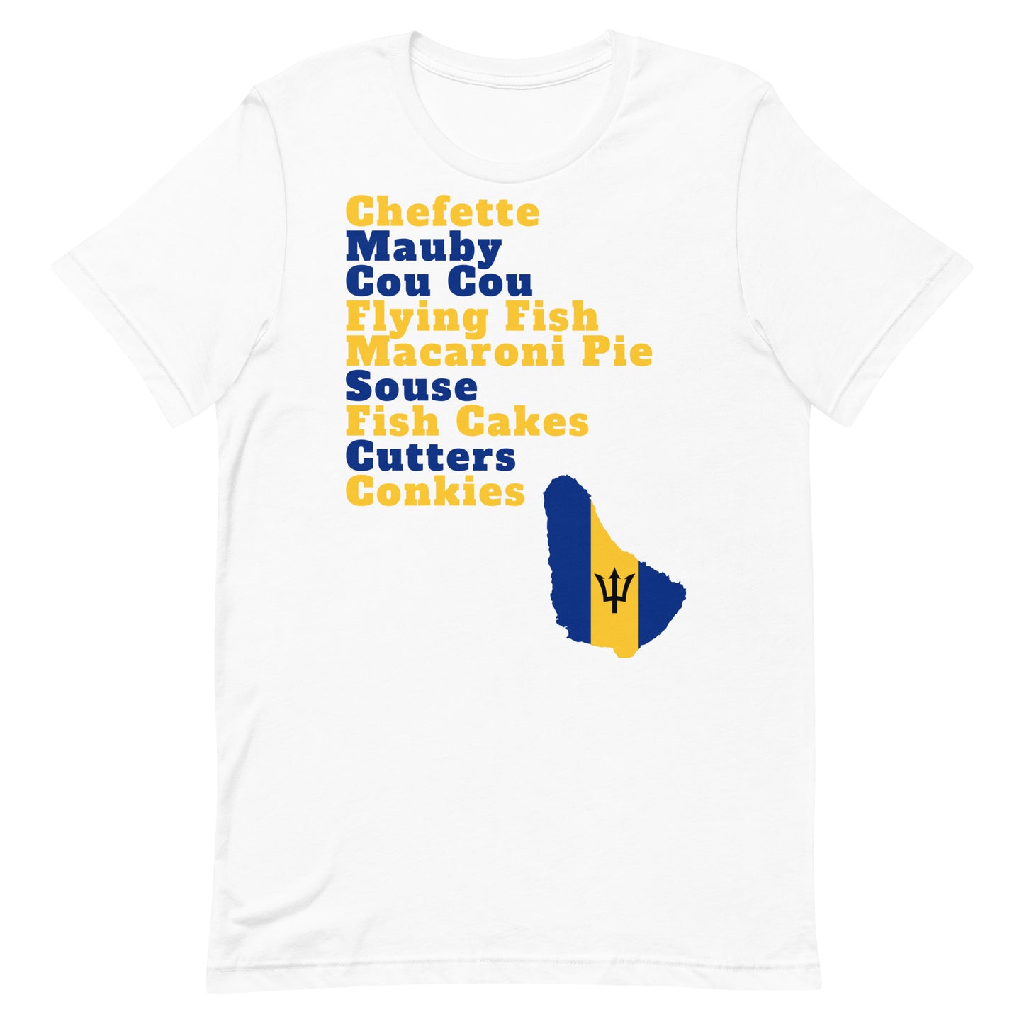 Bajan Foods Unisex t-shirt