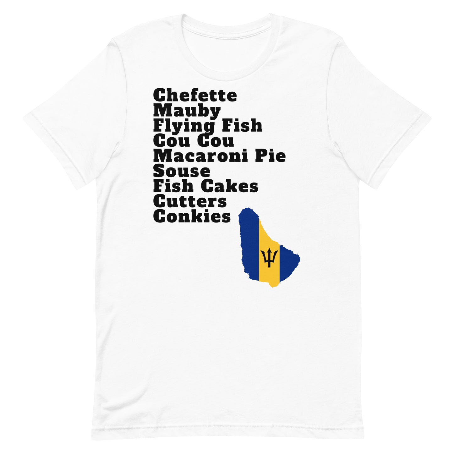 Bajan Foods Unisex t-shirt