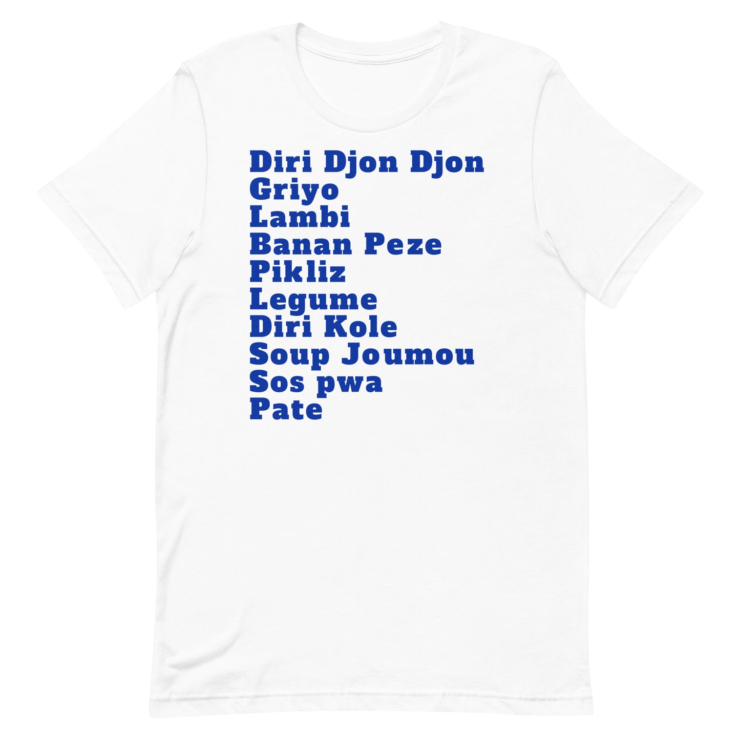 Haitian Foods Unisex T-shirt