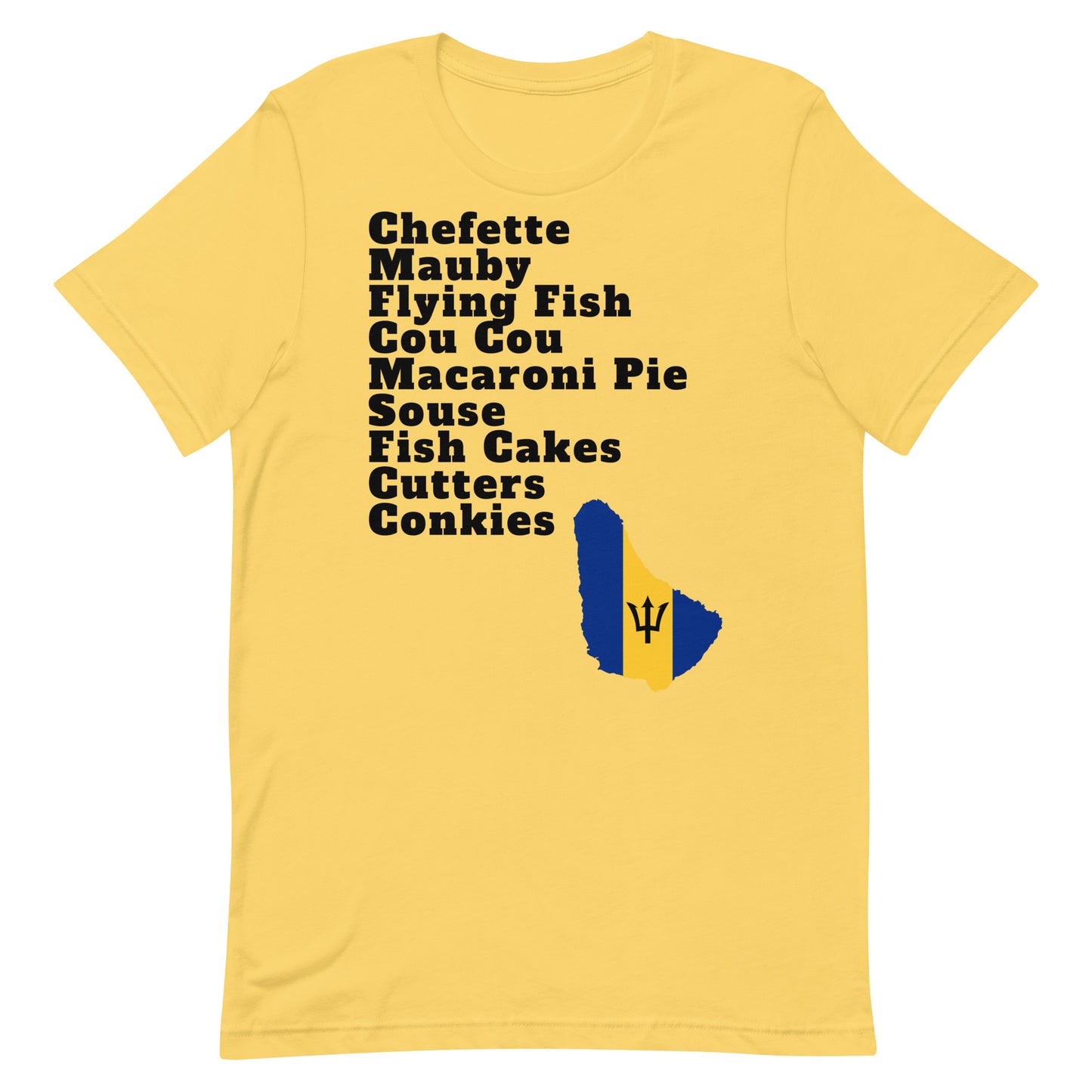 Bajan Foods Unisex t-shirt