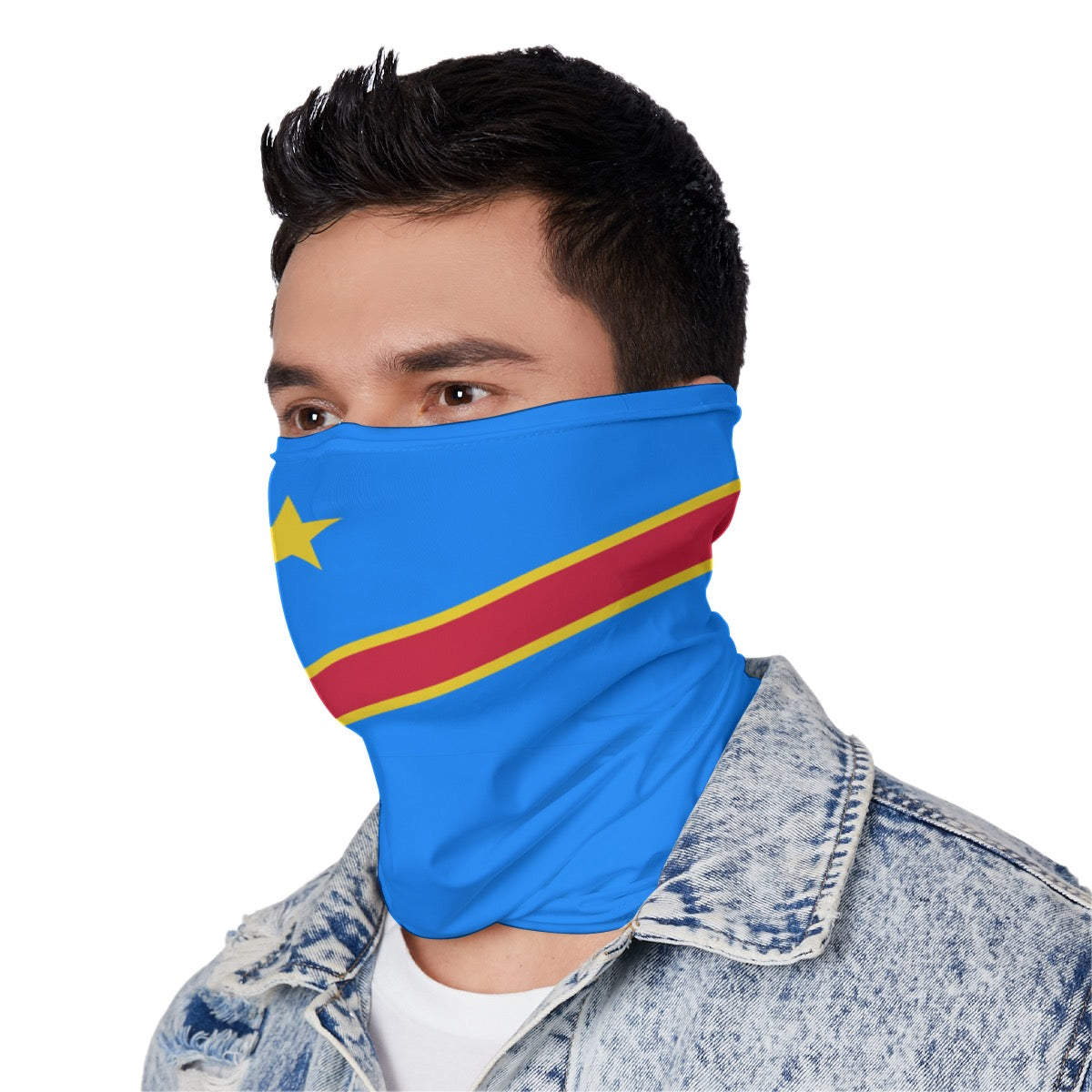 Democratic Republic of the Congo Neck Gaiter