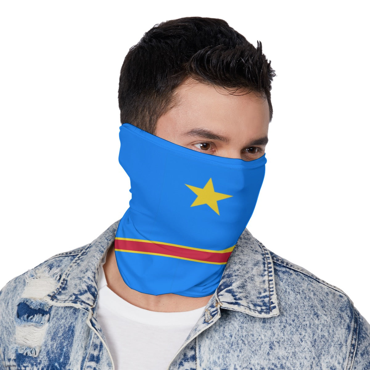 Democratic Republic of the Congo Neck Gaiter