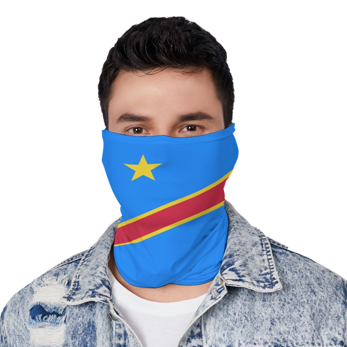 Democratic Republic of the Congo Neck Gaiter