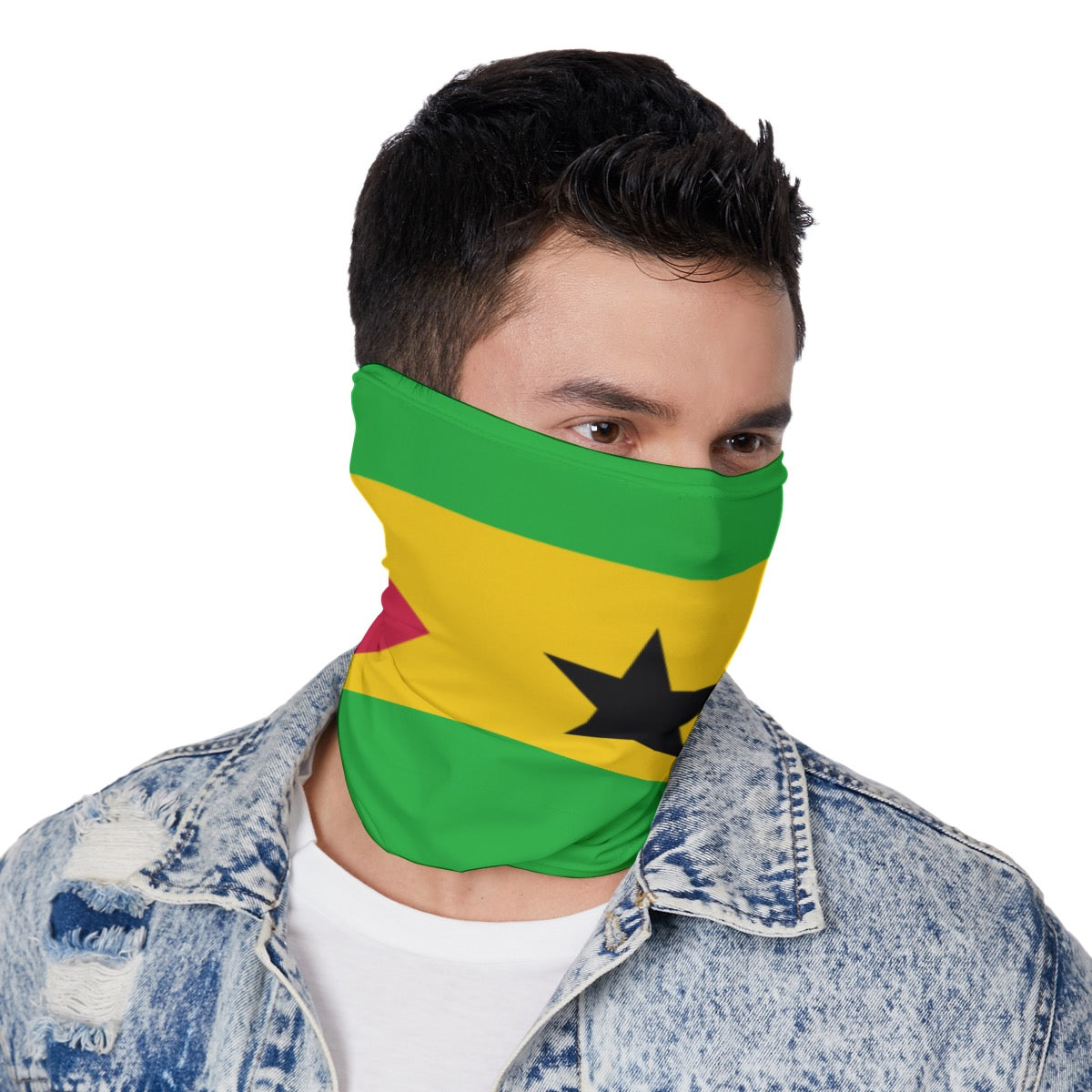 São Tomé and Príncipe Neck Gaiter