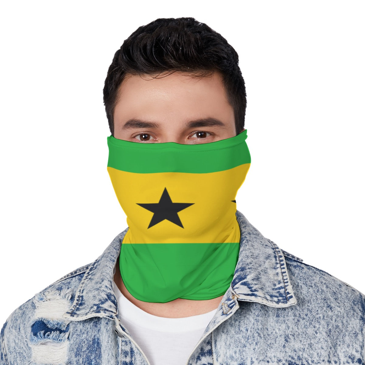 São Tomé and Príncipe Neck Gaiter