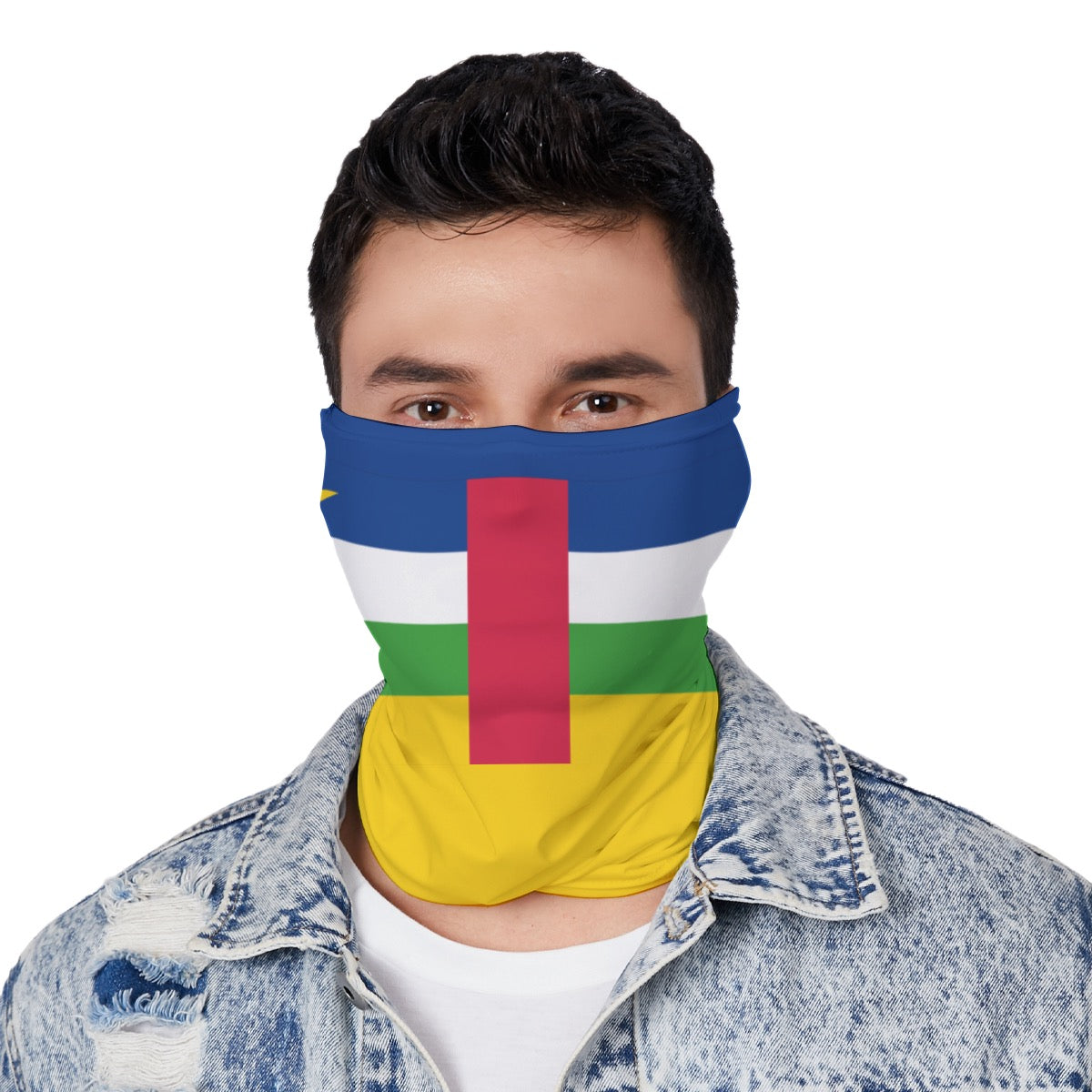 Central African Republic Neck Gaiter