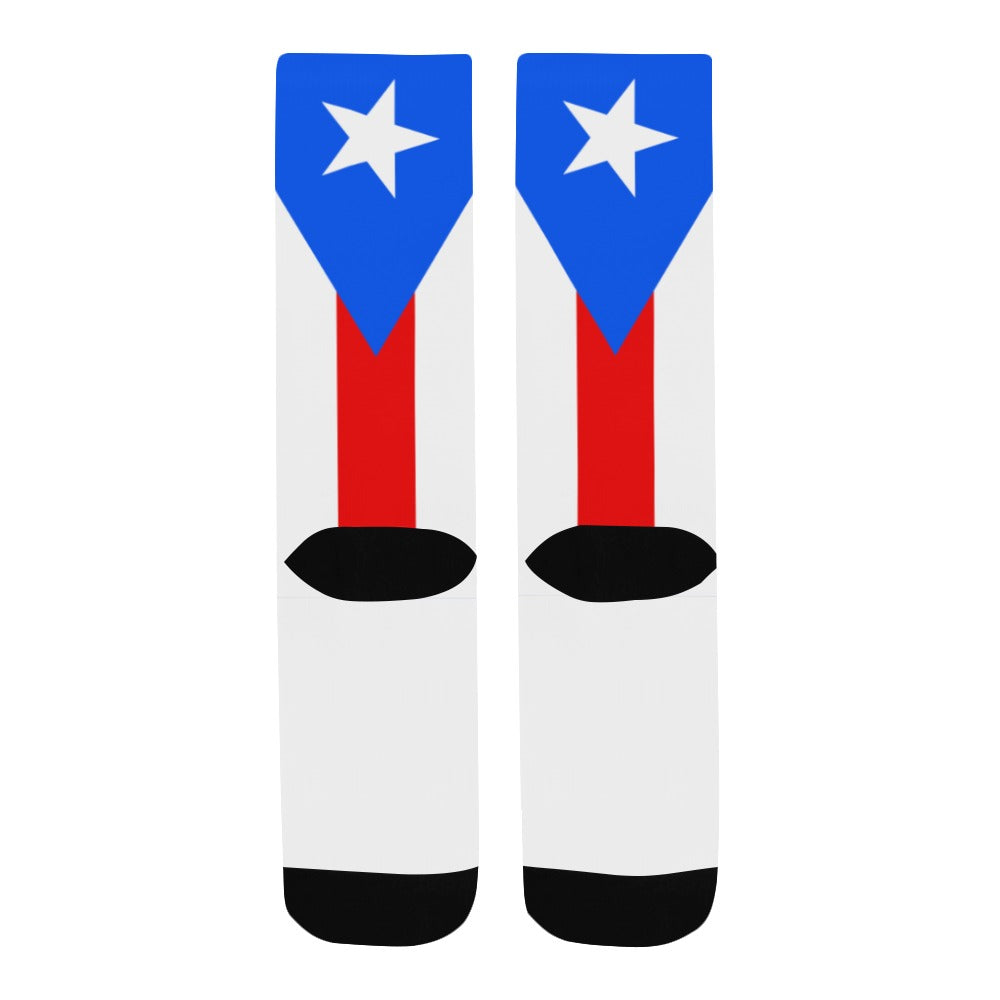 Puerto Rico Calf High Socks
