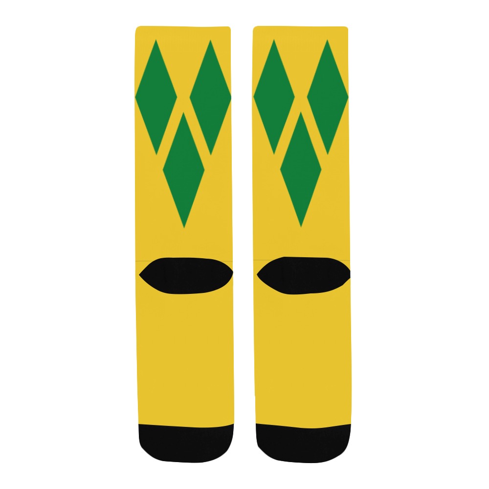 St. Vincent and the Grenadines Calf High Socks