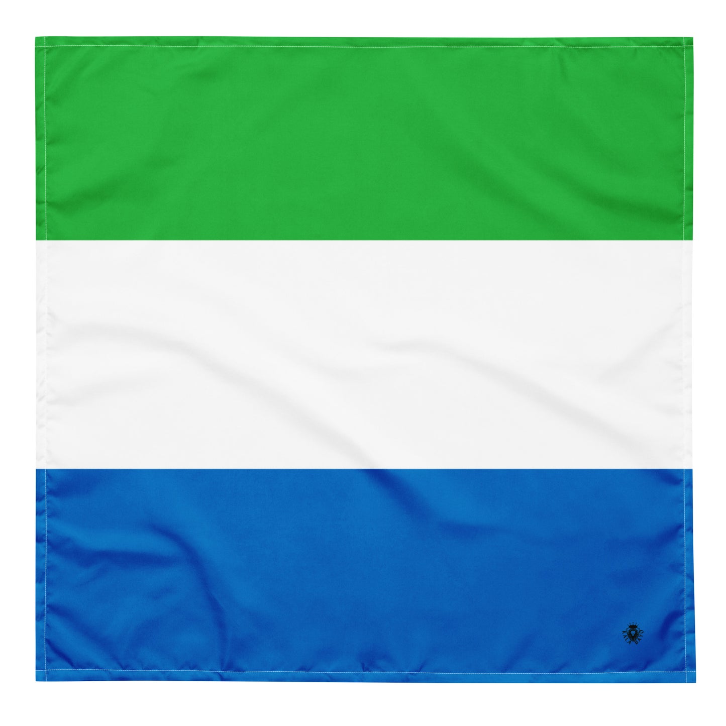 Sierra Leone Flag Bandana – African Festival, Carnival & Cultural Wear