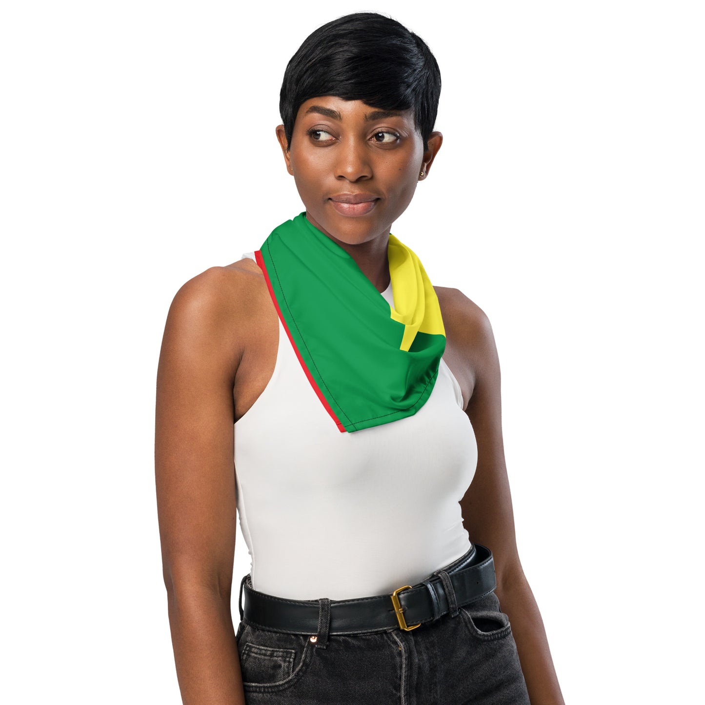 Senegal Flag Bandana – African Festival, Carnival & Cultural Wear