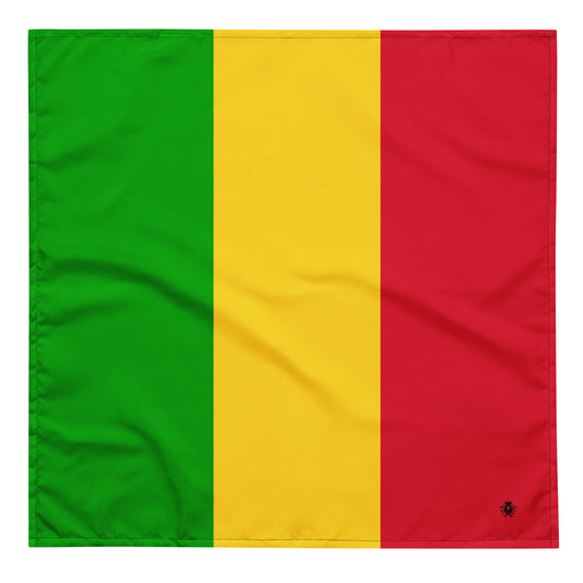 Mali Flag Bandana – African Festival, Carnival & Cultural Wear