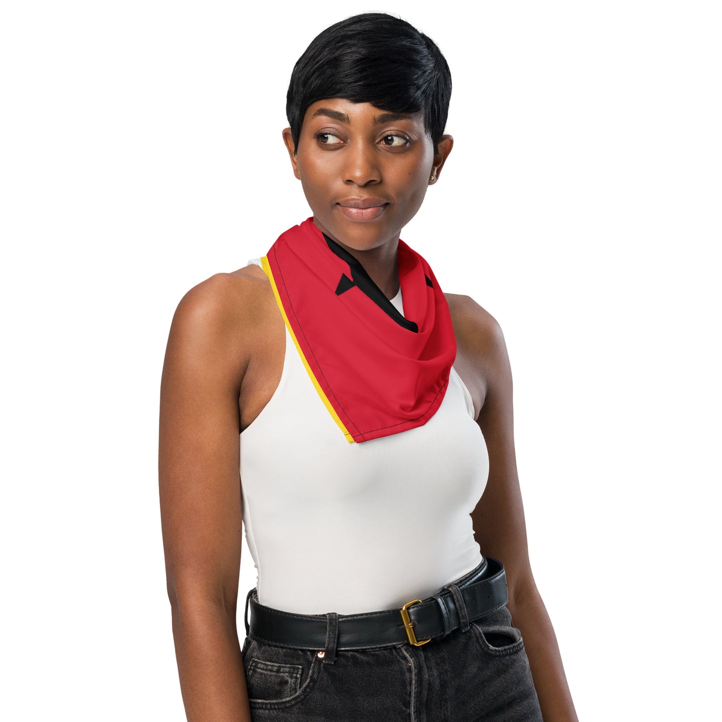 Guinea-Bissau Flag Bandana – African Festival, Carnival & Cultural Wear