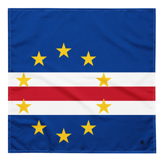 Cape Verde Flag Bandana – African Festival, Carnival & Cultural Wear