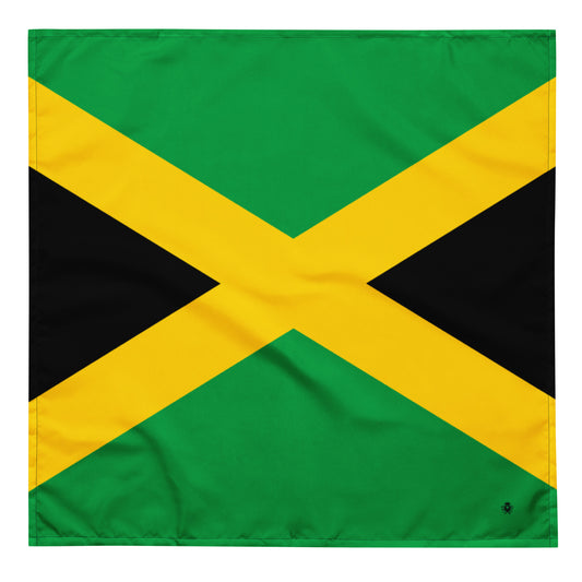 Jamaica Flag Bandana – Caribbean Festival, Carnival & Cultural Wear