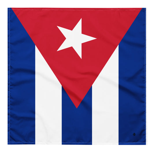Cuba Flag Bandana – Caribbean Festival, Carnival & Cultural Wear