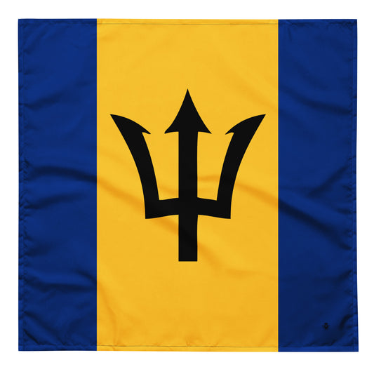 Barbados Flag Bandana – Caribbean Festival, Carnival & Cultural Wear