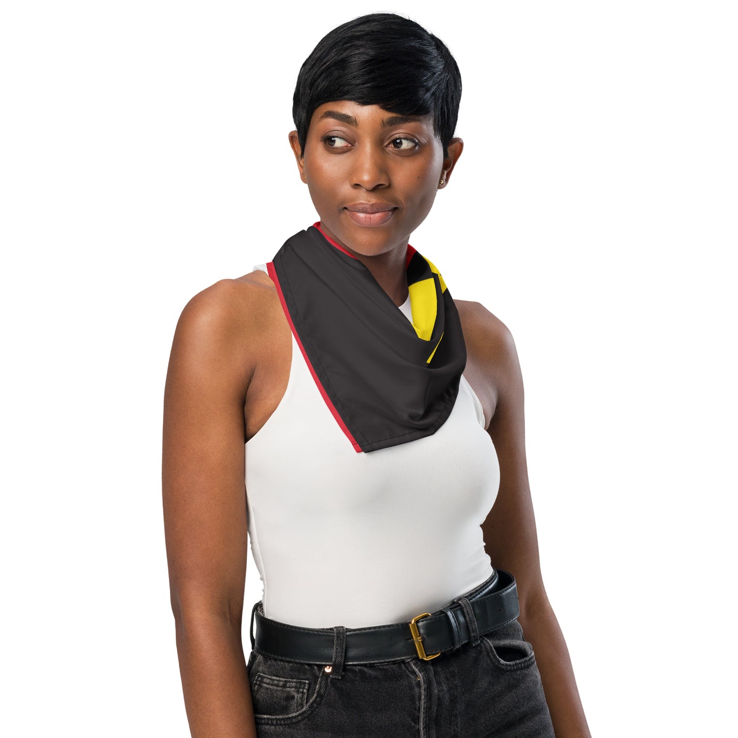 Angola Flag Bandana – African Festival, Carnival & Cultural Wear