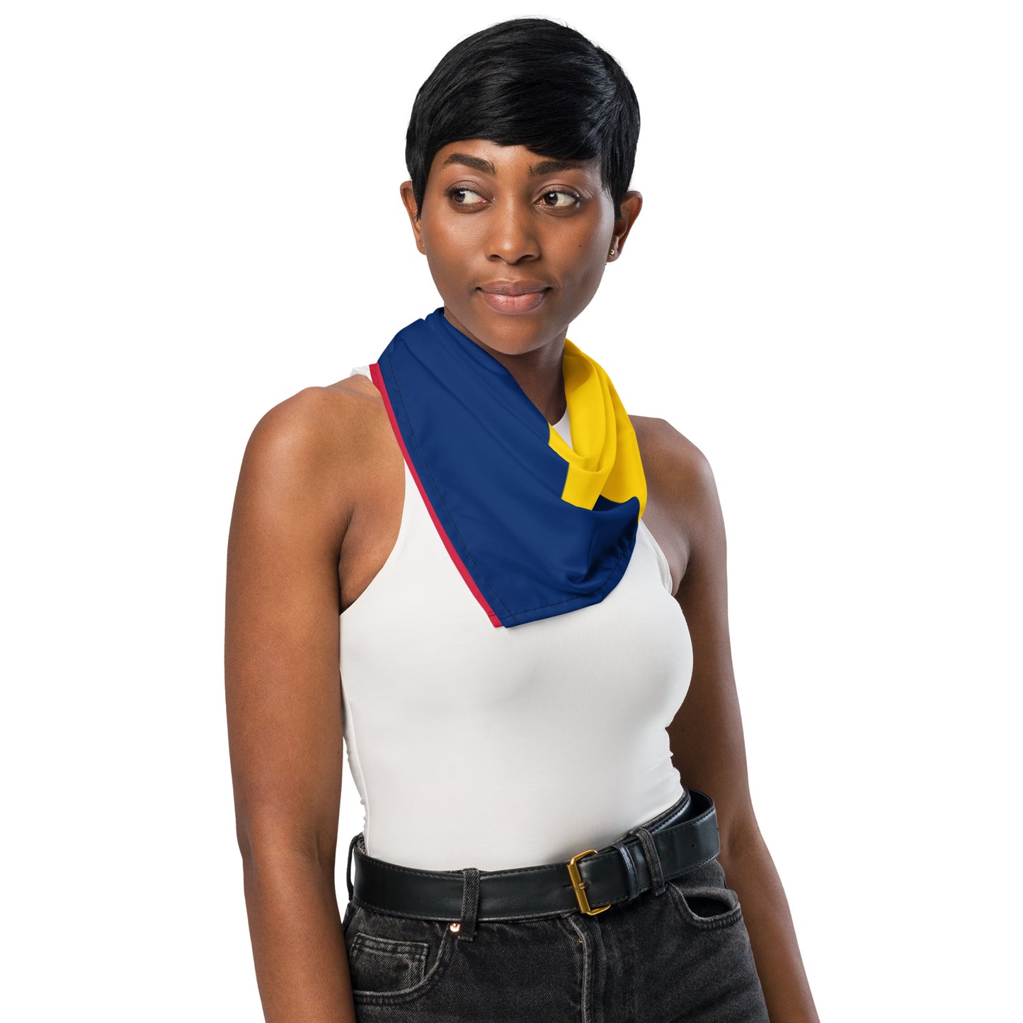 Chad Flag Bandana – African Festival, Carnival & Cultural Wear