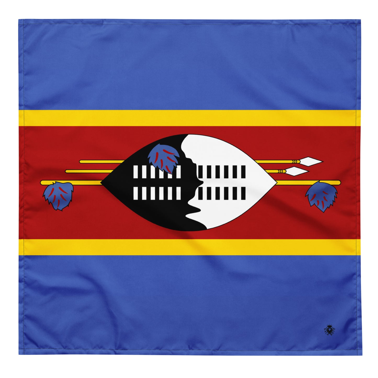 Eswatini Flag Bandana – African Festival, Carnival & Cultural Wear