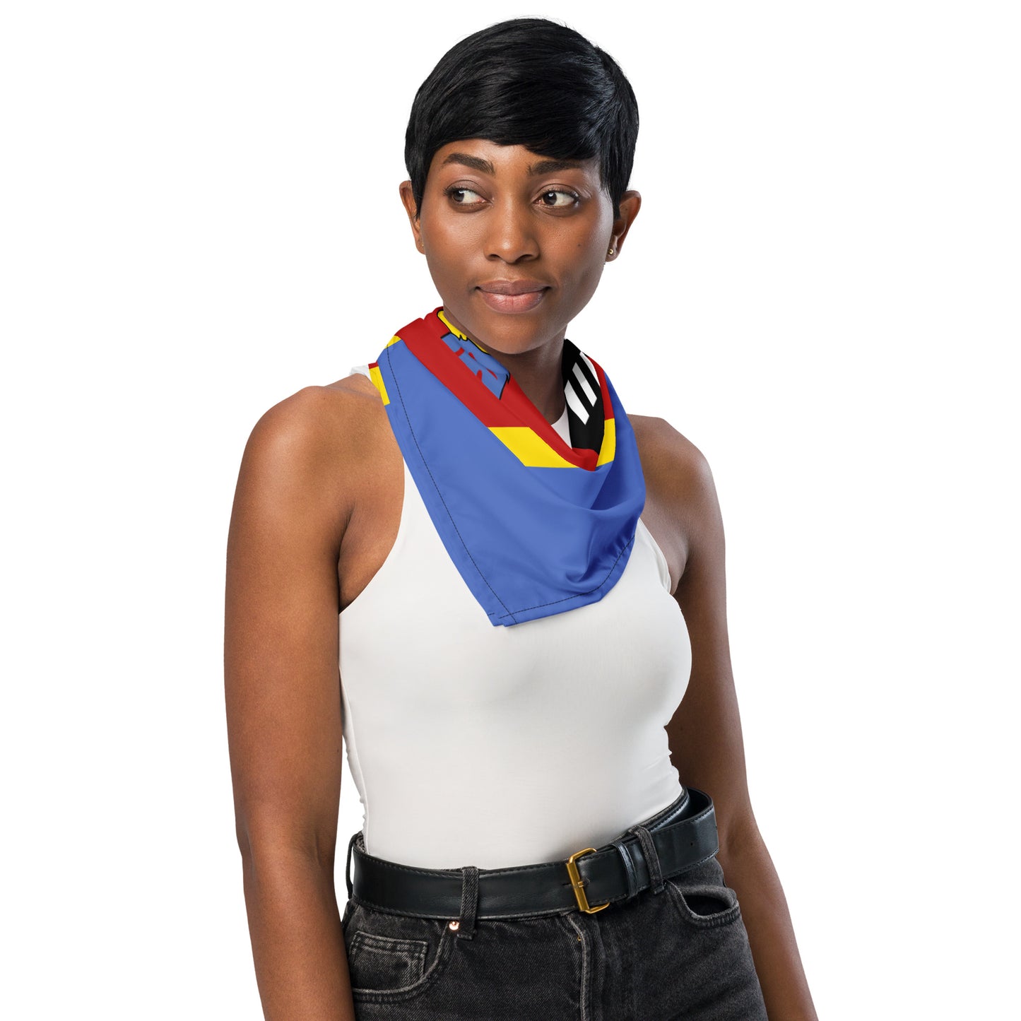 Eswatini Flag Bandana – African Festival, Carnival & Cultural Wear