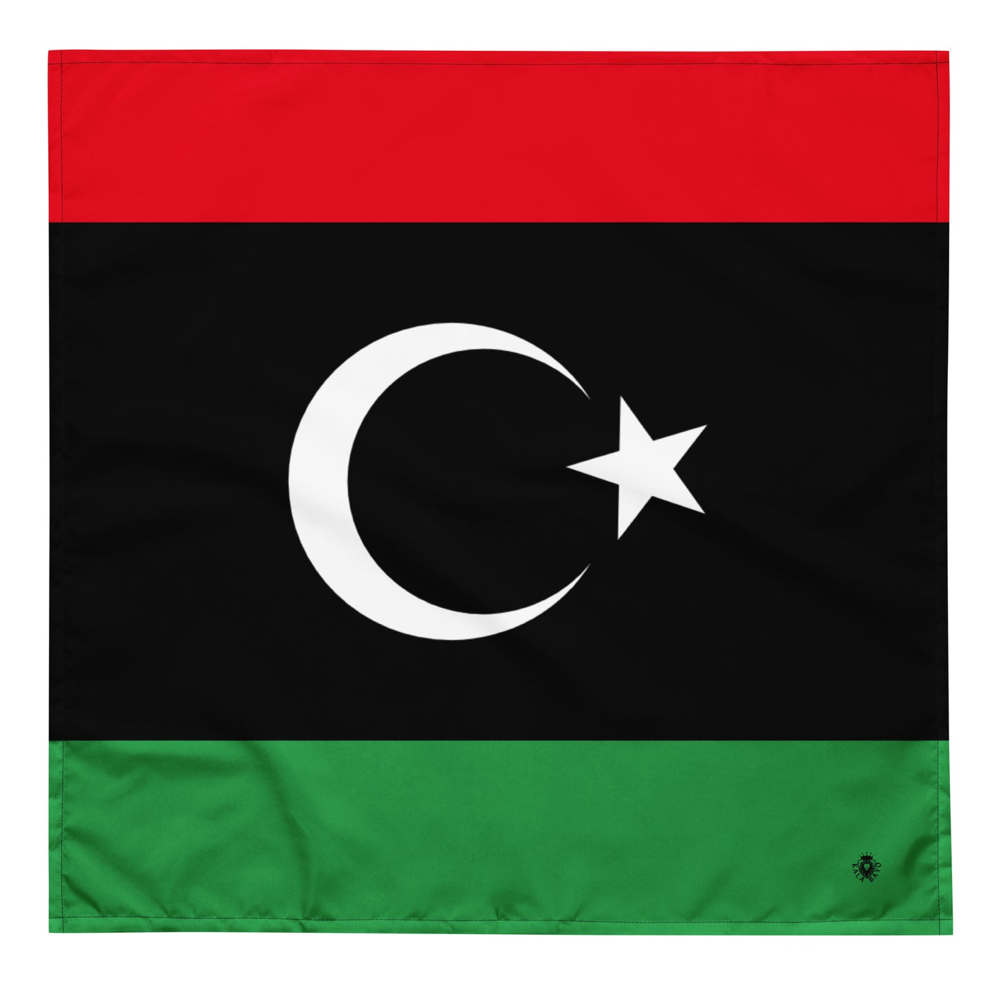 Libya Flag Bandana – African Festival, Carnival & Cultural Wear