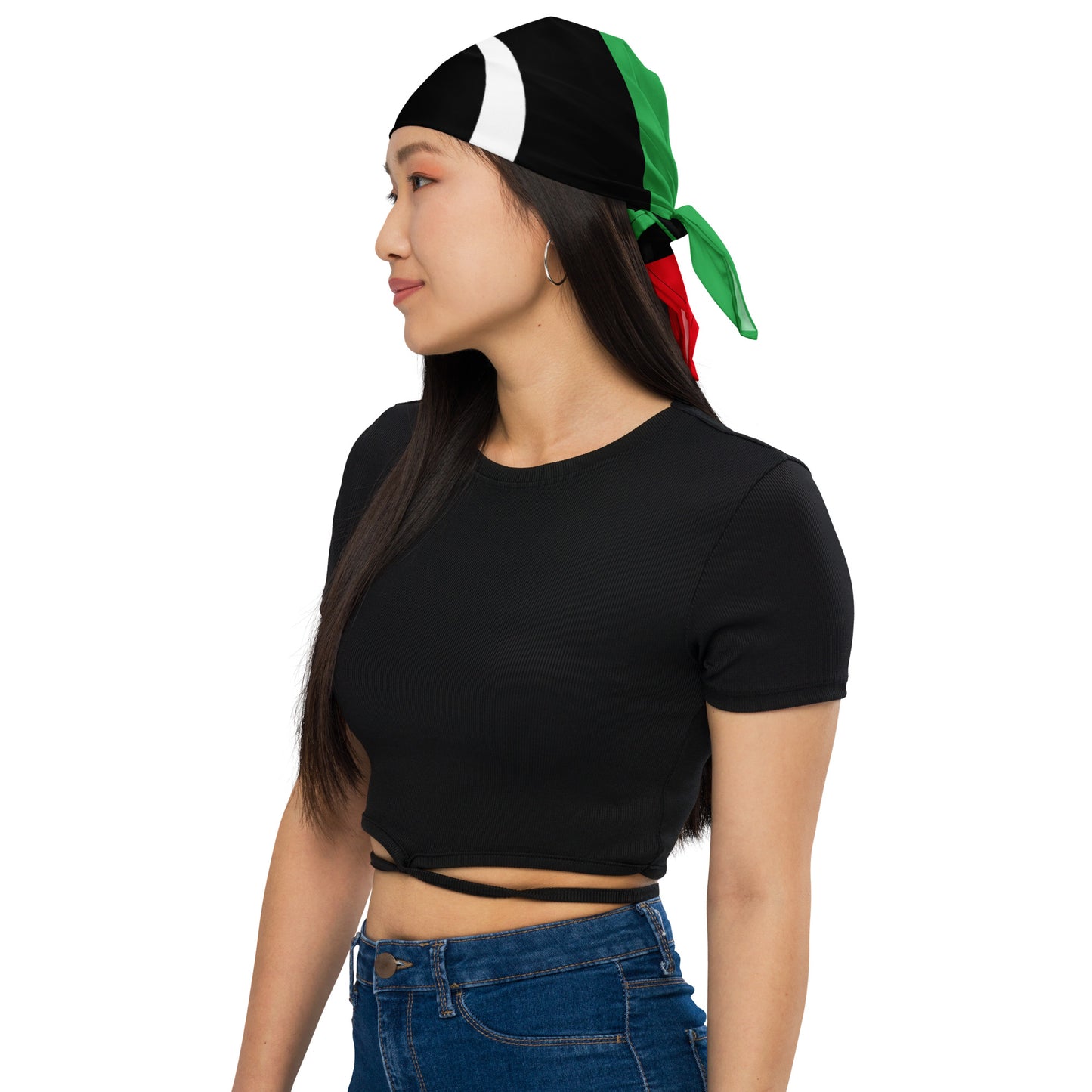 Libya Flag Bandana – African Festival, Carnival & Cultural Wear