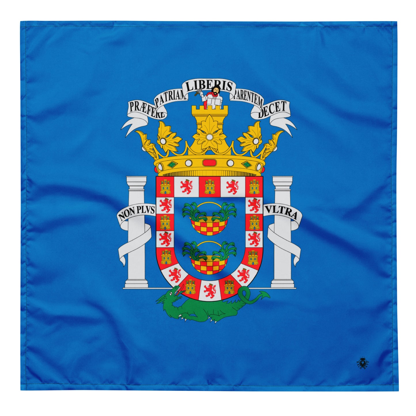 Melilla Flag Bandana – African Festival, Carnival & Cultural Wear