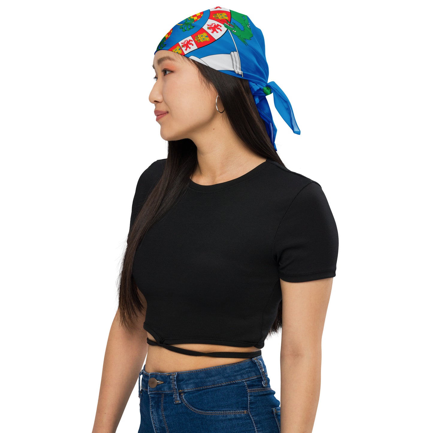 Melilla Flag Bandana – African Festival, Carnival & Cultural Wear