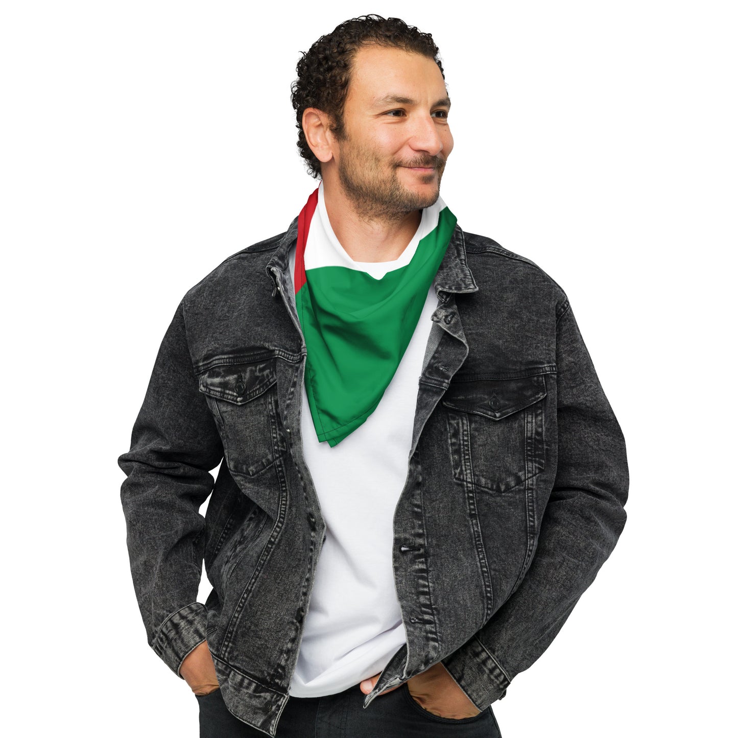 Sahrawi Arab Democratic Republic Flag Bandana – African Festival, Carnival & Cultural Wear