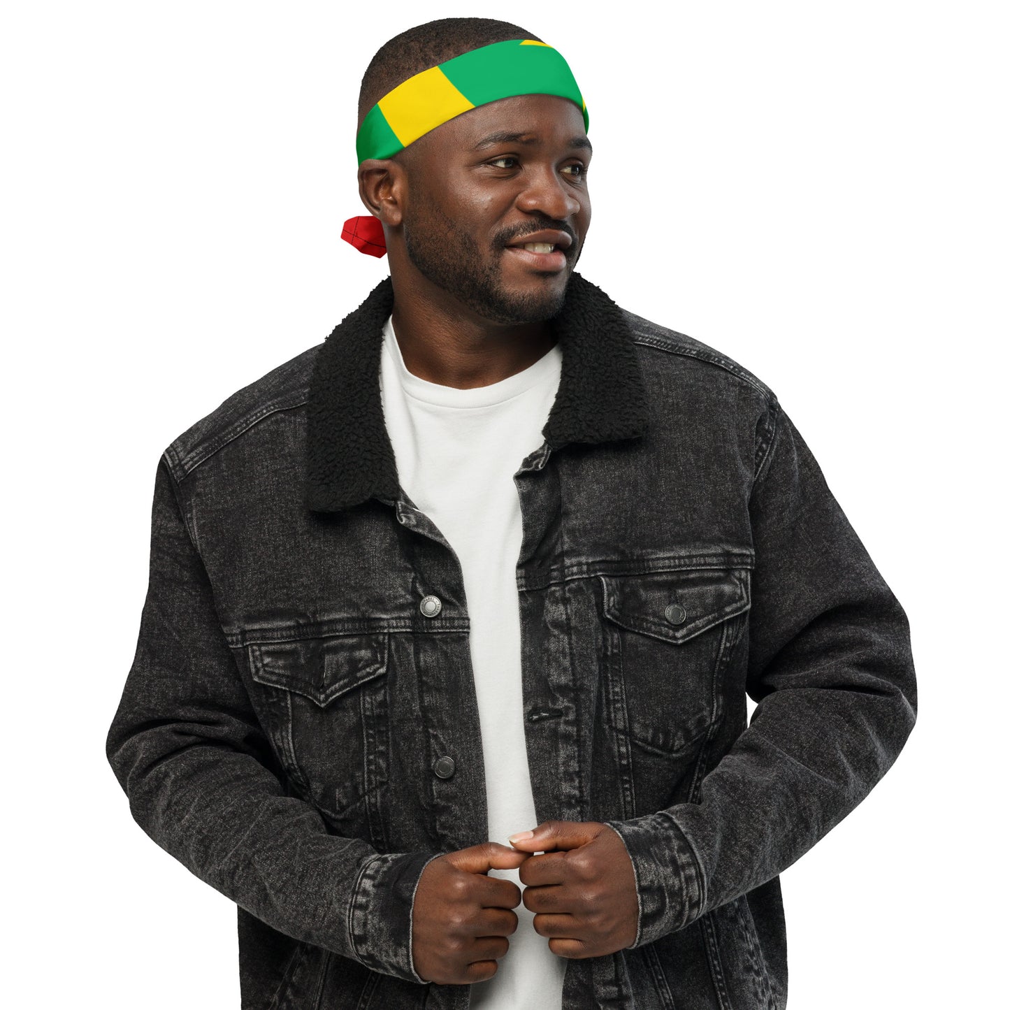 Mauritania Flag Bandana – African Festival, Carnival & Cultural Wear