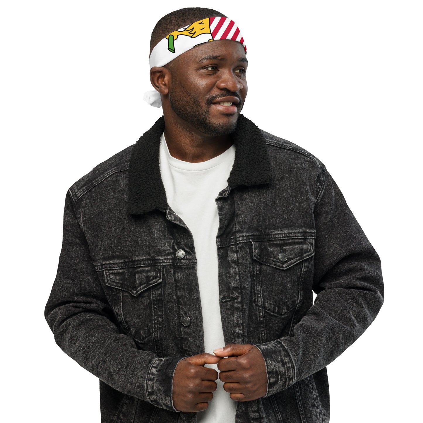 U.S. Virgin Islands Flag Bandana –Caribbean Festival, Carnival & Cultural Wear