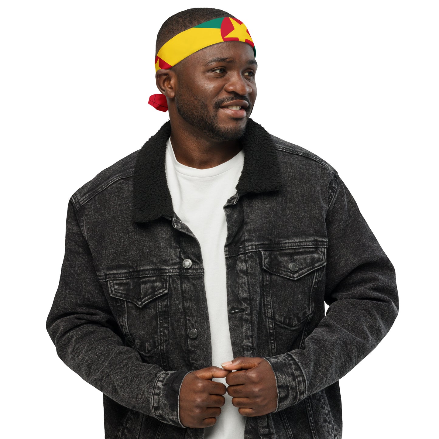 Grenada Flag Bandana – Caribbean Festival, Carnival & Cultural Wear