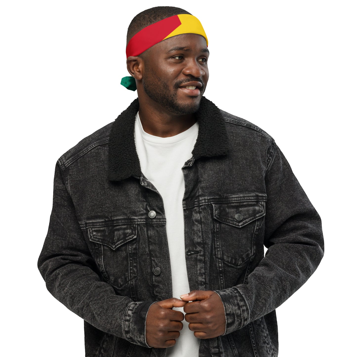 Cameroon Flag Bandana – African Festival, Carnival & Cultural Wear