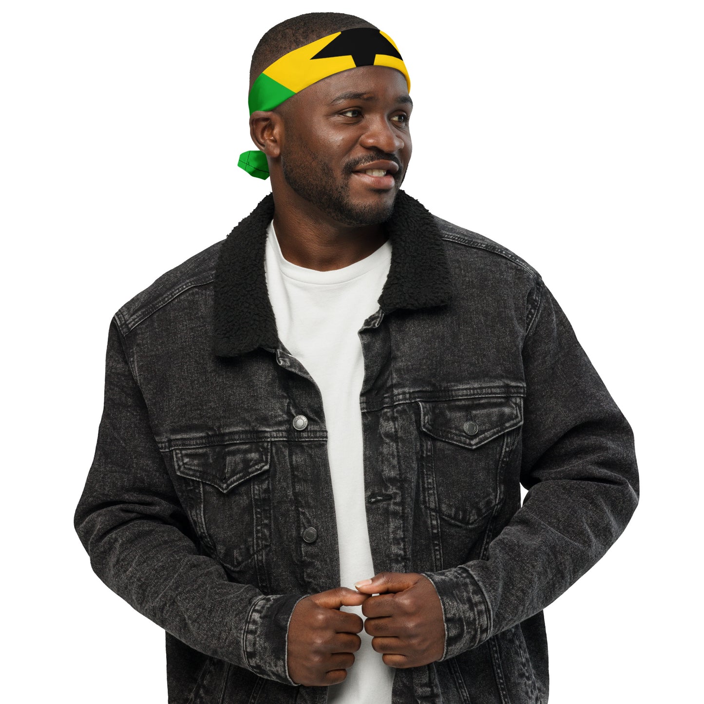 São Tomé and Príncipe Flag Bandana – African Festival, Carnival & Cultural Wear