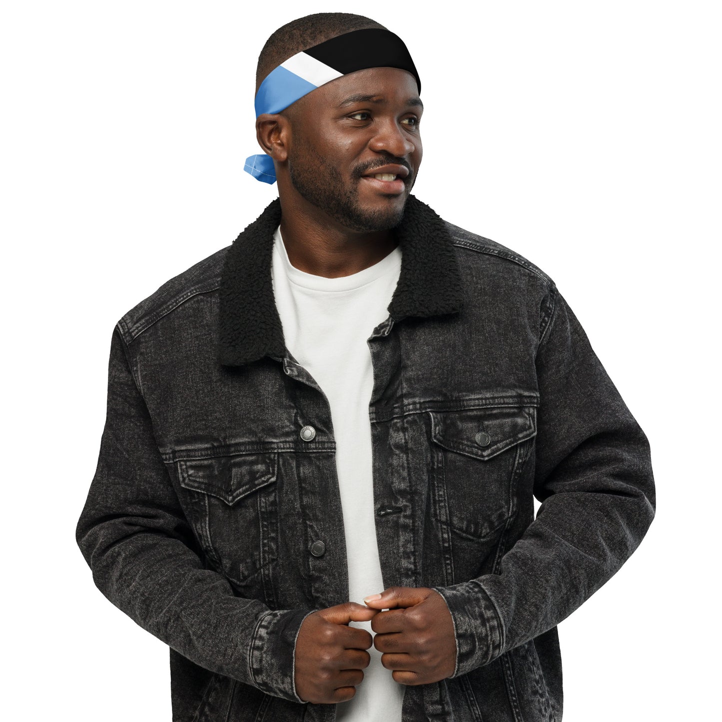 Botswana Flag Bandana – African Festival, Carnival & Cultural Wear