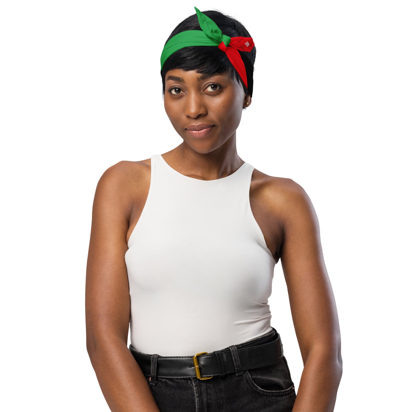 Libya Flag Bandana – African Festival, Carnival & Cultural Wear