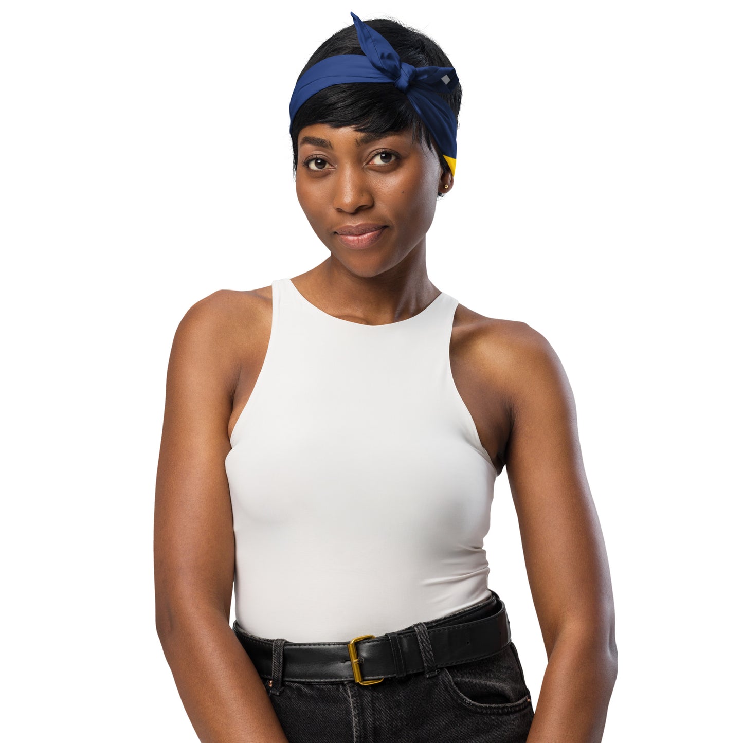 Madeira Flag Bandana – African Festival, Carnival & Cultural Wear