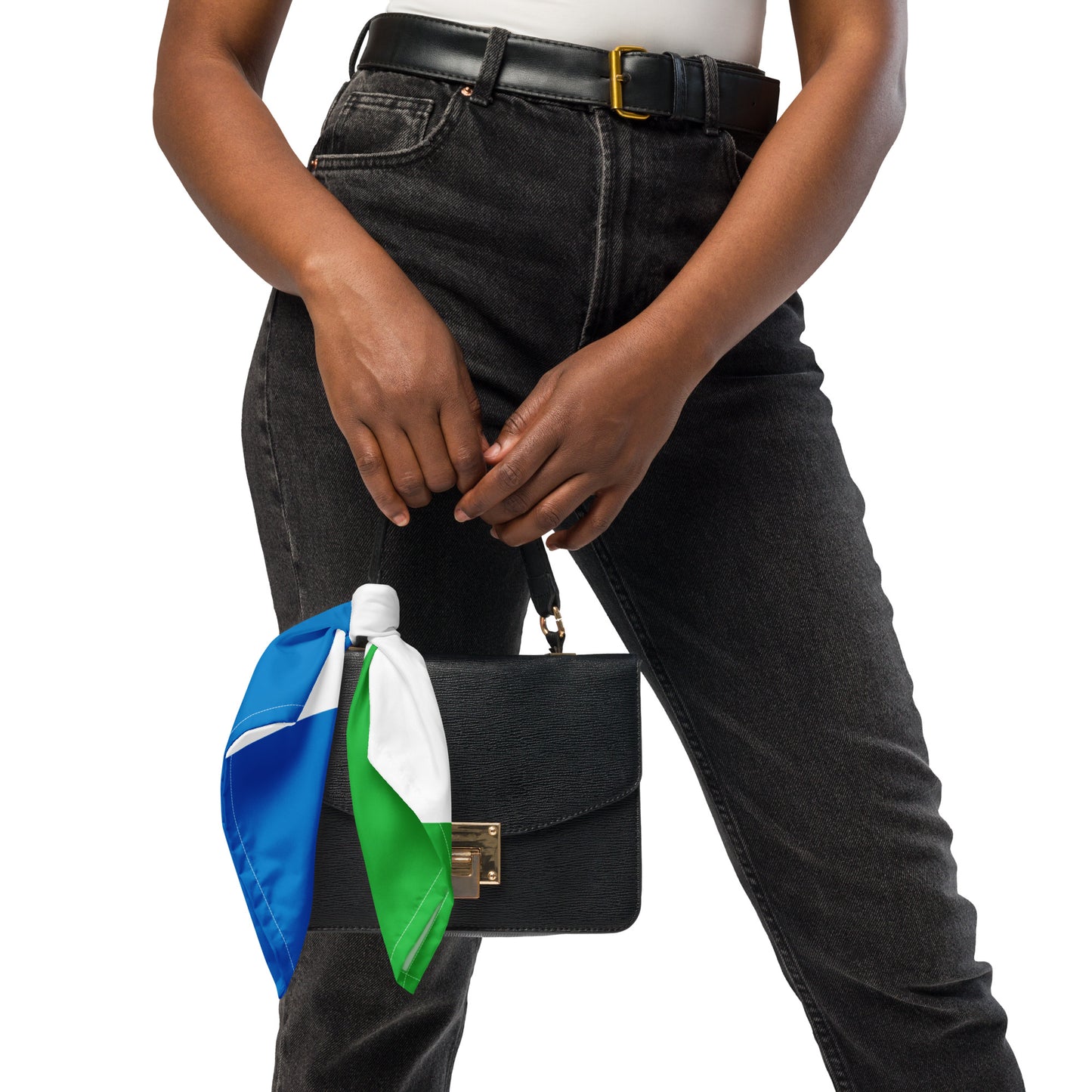 Sierra Leone Flag Bandana – African Festival, Carnival & Cultural Wear