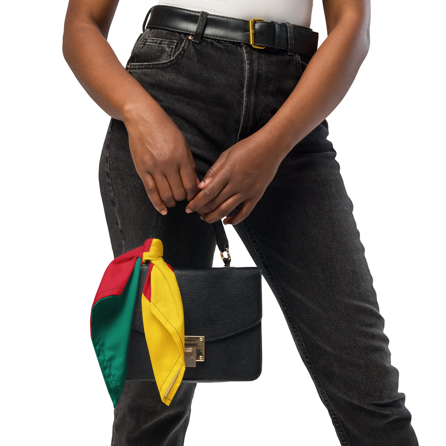 Cameroon Flag Bandana – African Festival, Carnival & Cultural Wear