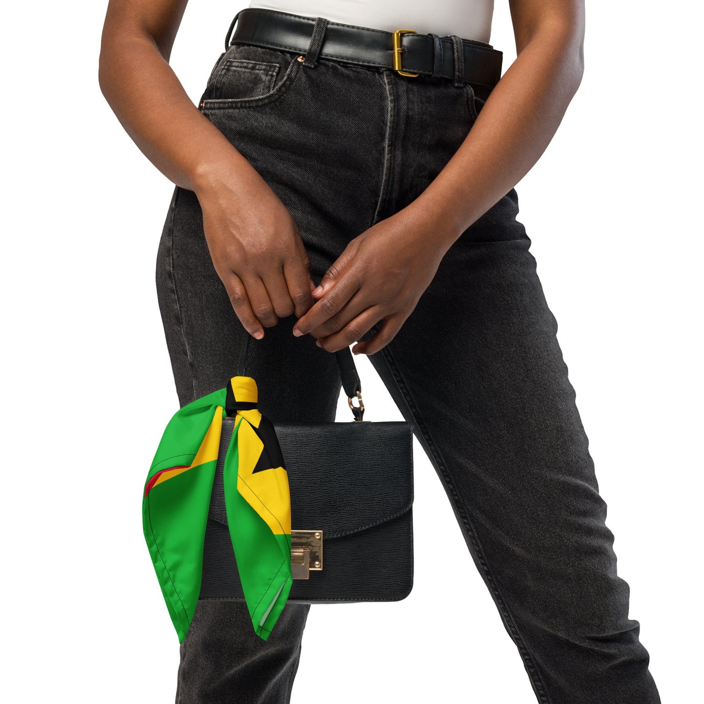 São Tomé and Príncipe Flag Bandana – African Festival, Carnival & Cultural Wear