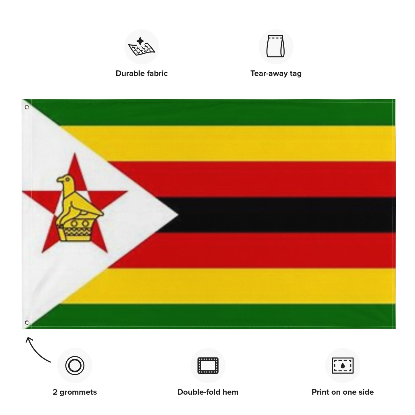 Zimbabwe Flag