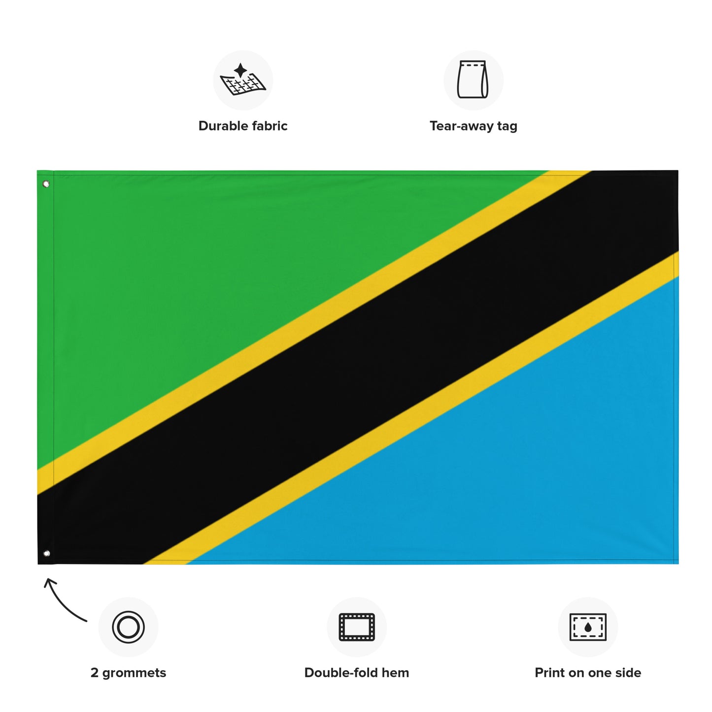 Tanzania Flag