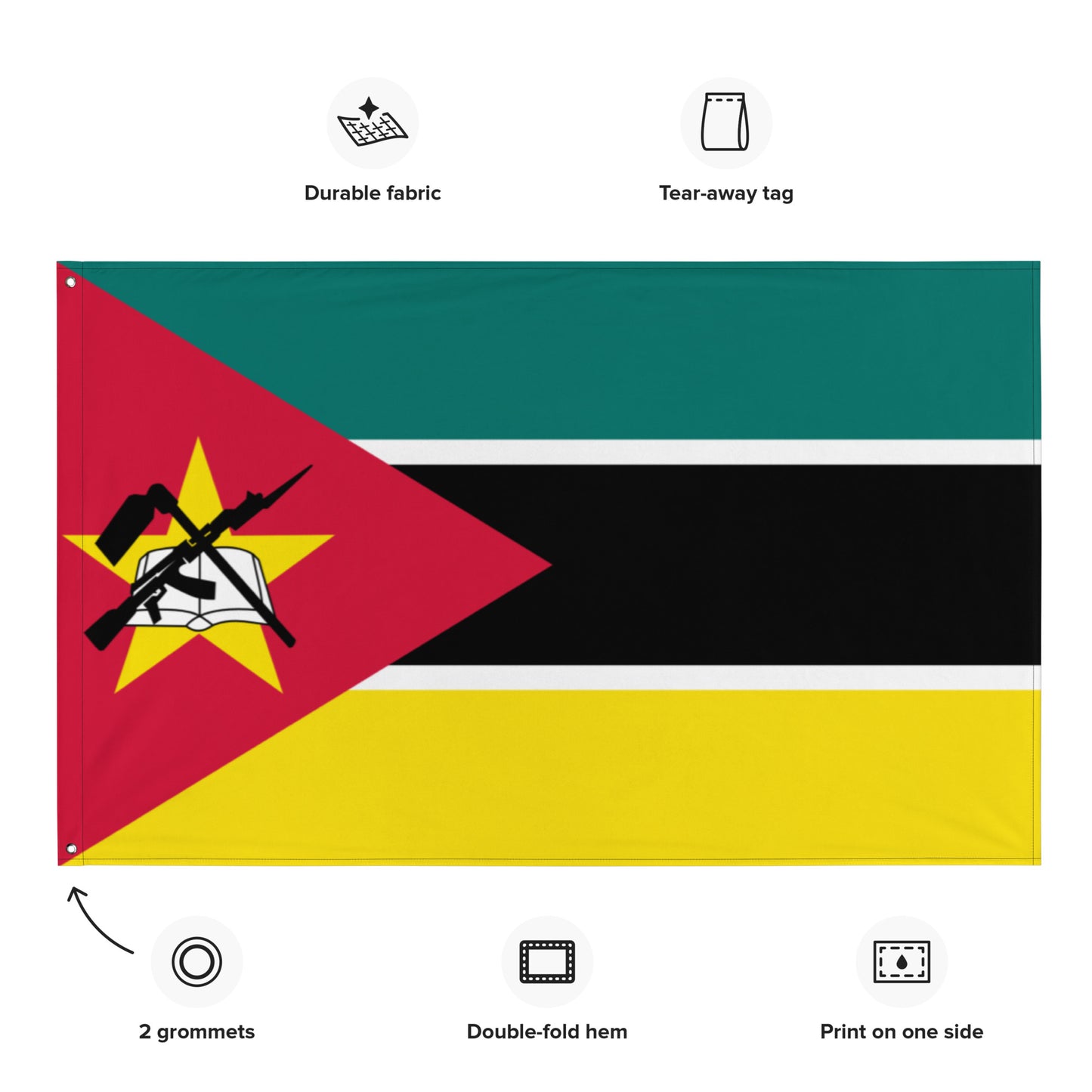 Mozambique Flag