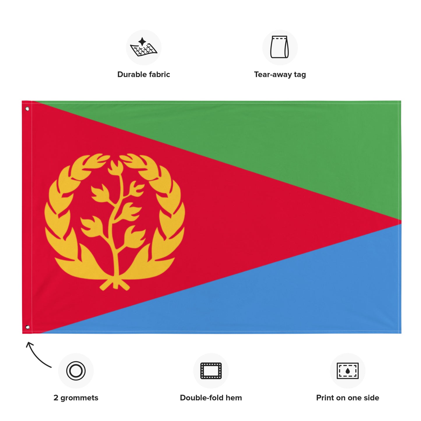 Eritrea Flag