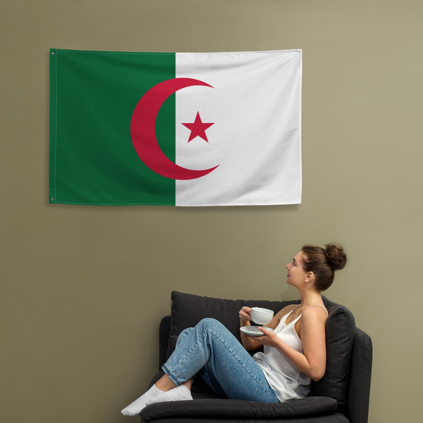 Algeria Flag Online | Kala Bayo