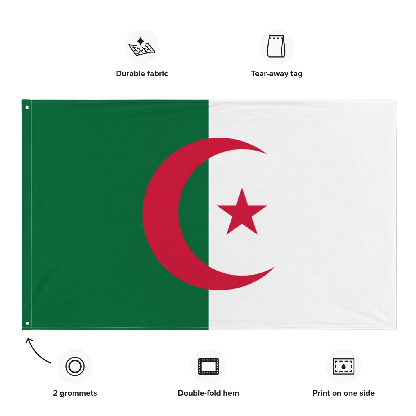 Algeria Flag Online | Kala Bayo