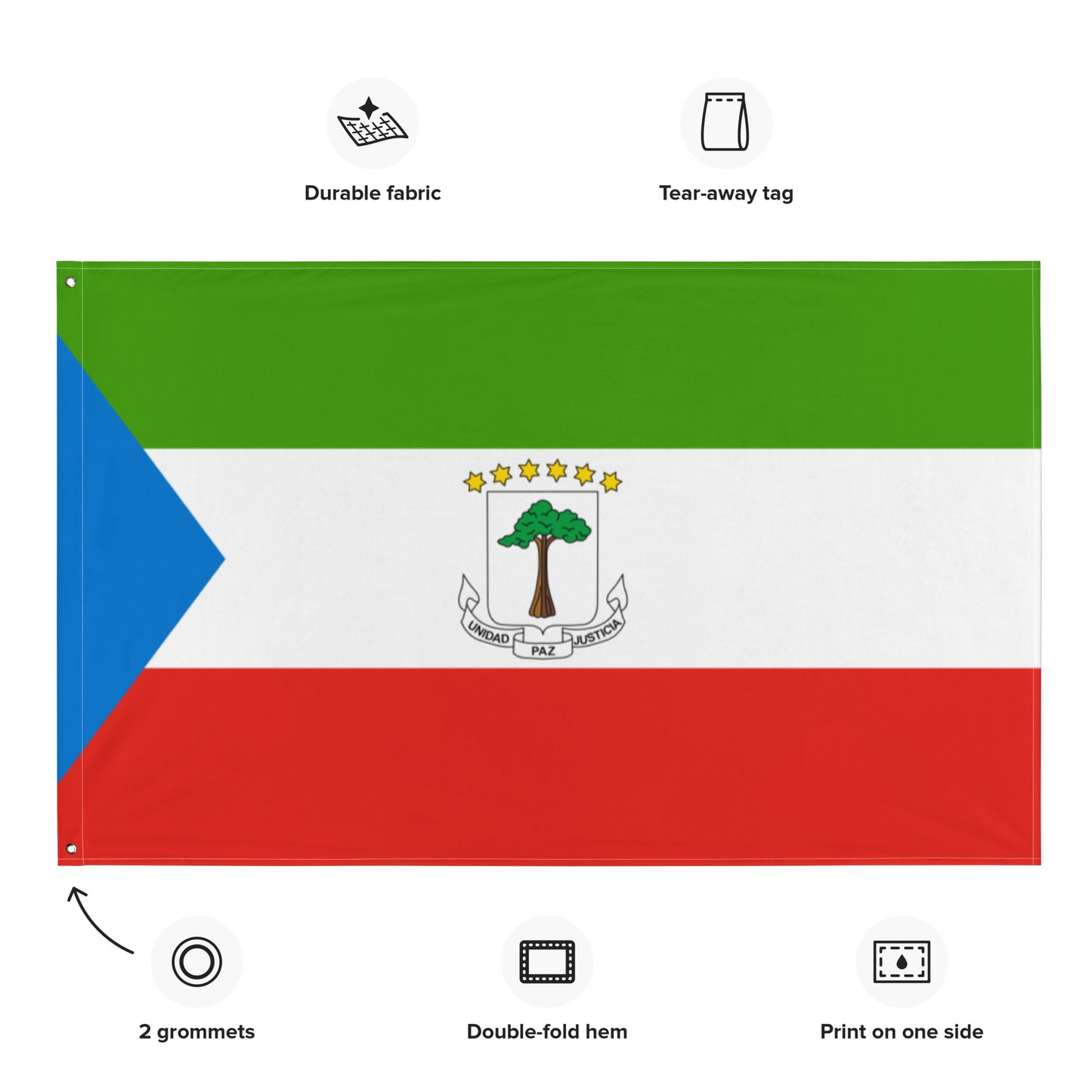 Equatorial Guinea Flag