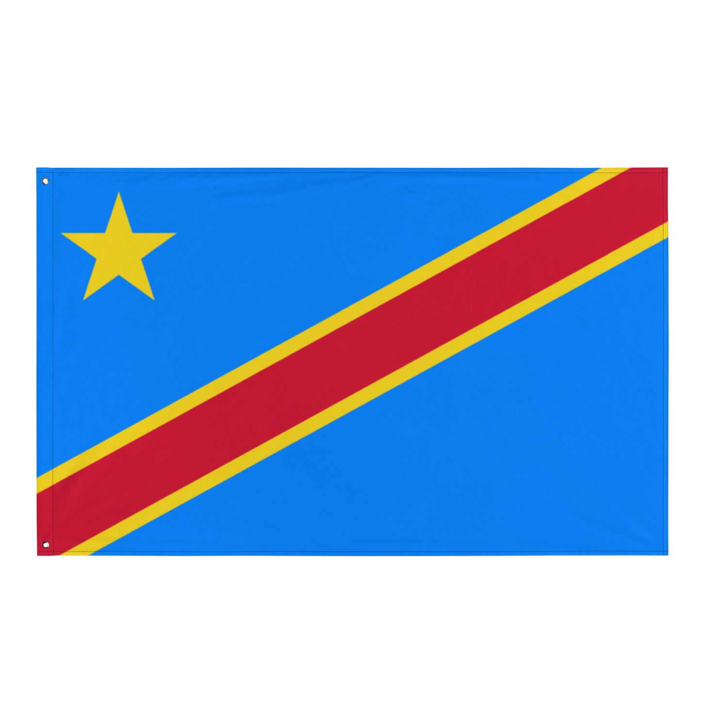 Democratic Republic of the Congo Flag